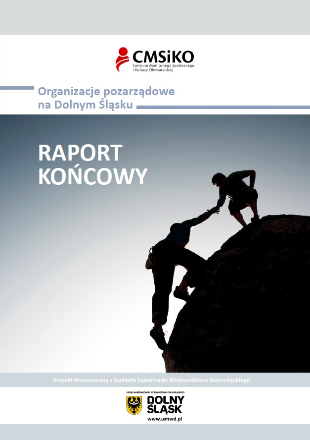 Organizacje pozarządowe na Dolnym Śląsku. Raport z badań 2013